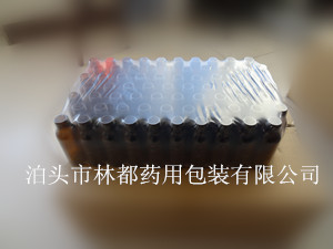 玻璃瓶的塑封包装